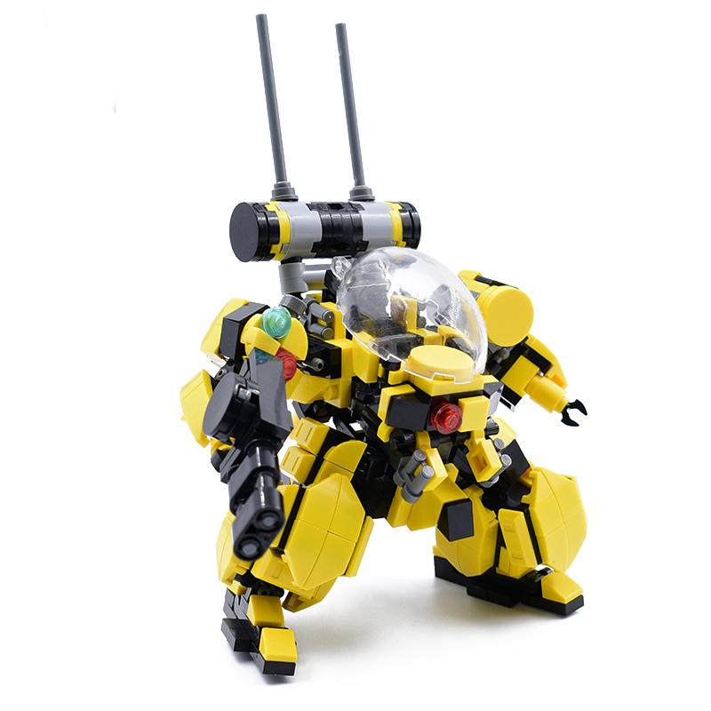 336pcs Robot Anime Figure Building Blocks Christmas Toys For Children Model Building Kits Figure Block Craft Toys For Adults