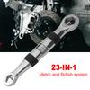 Adjustable Spanner Universal Wrench 7-19mm CR-V Key Adjustable Spanner Non-slip Multifunctional Flexible Hand Tool Hand Tool