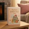 Christmas Home Decor Holiday Advent Calendar, 24 Days Countdown Calendar with Pcs Mini Acrylic Highland Cow/Cat/Green Elf Figures, Collectible