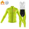 Winter Thermal Fleece Maillot Ciclismo Hombre Cycling Jersey Bicicleta De Ruta Mtb Wielerkleding Heren