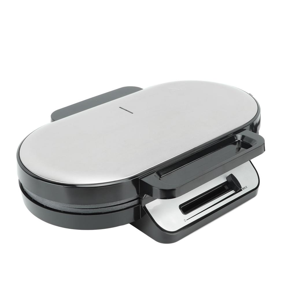 3 In 1 Waffle Maker Machine Adjustable Temperature Control Anti Stick Plate Tactile Handle for