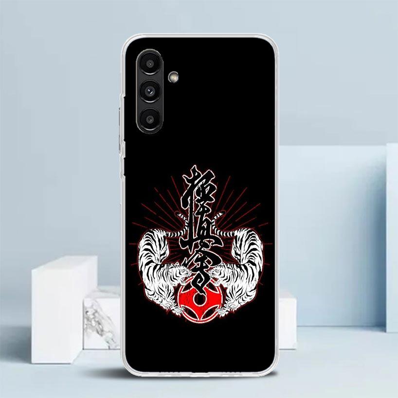 Oyama Kyokushin Karate Phone Case For Samsung Galaxy A17 A37 A57 A16 A15 A14 A13 A56 A55 A54 A53 A36 A35 A34 A33 A26 A25 A24 A23