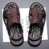 Fashion Sandals in Large Size Summer Beach Shoes Cool Slippers Wear-resistant and Non Slip Casual and Fashionable Air Cushioned Shoes