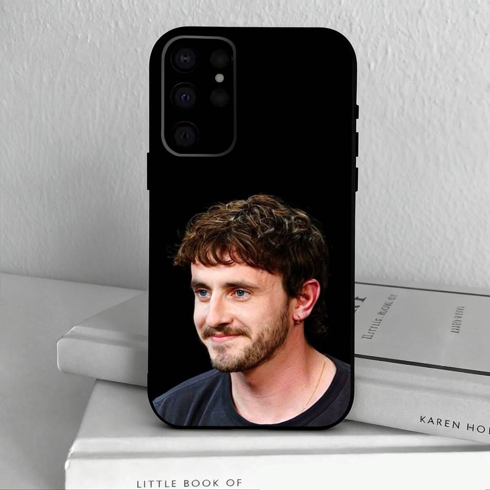I-Irish Actor P-Paul M-Mescal  Phone Case For Samsung S25,S24,S21,S22,S23,S30,Ultra,S20,Plus,Others Soft Black Case Samsung S235G