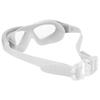 Adult Swimming Goggles AntiFog Lens UV Protection No Leaking Electroplating Swim Glasses(Greyish White )