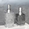 Luxury Bathroom Soap Dispenser Reusable Hand Pump Dispenser Bottle Transparent Shower Gel Empty Bottle Liquid Container