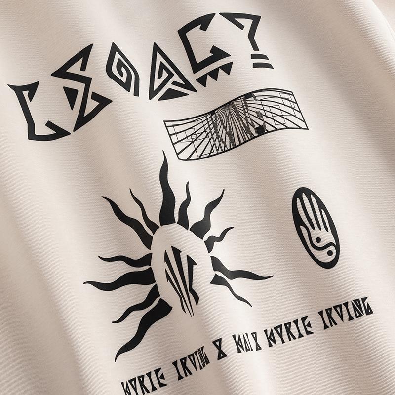 Anta Kyrie Series Comfortable Versatile Fleece Lined Pullover Sweatshirt Unisex tops 172611712N-3