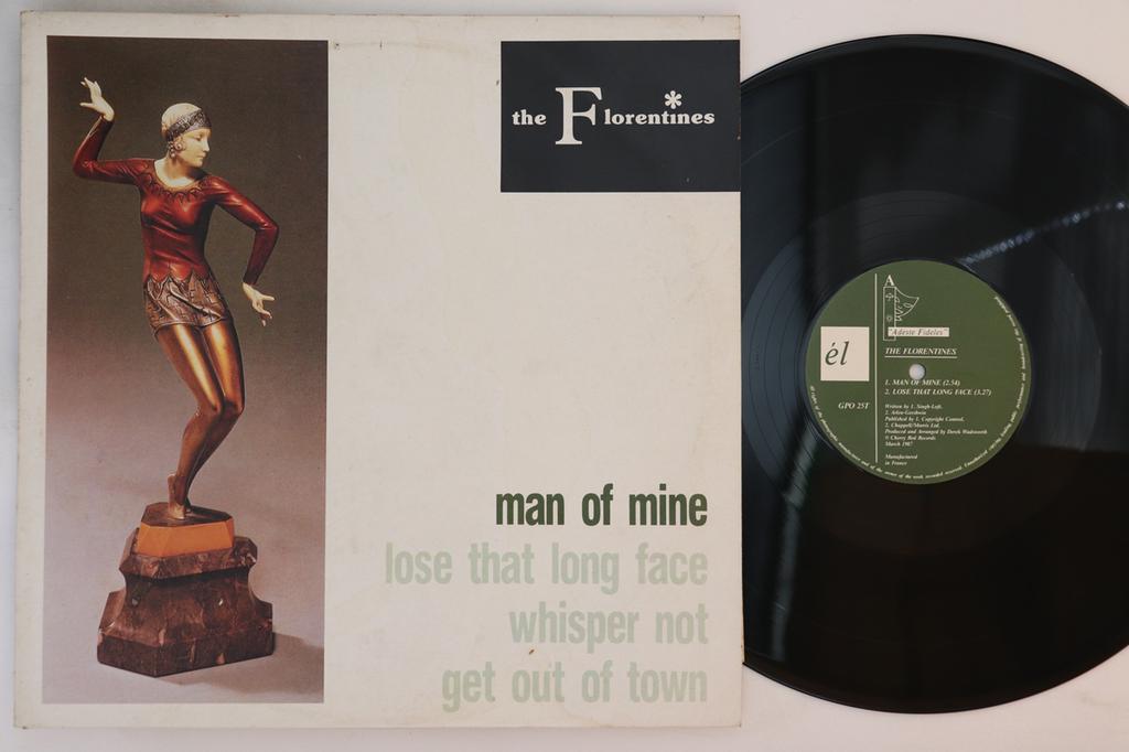 12inch Record FLORENTINES - Man Of Mine GPO25T EI 1987 France Jazz Used
