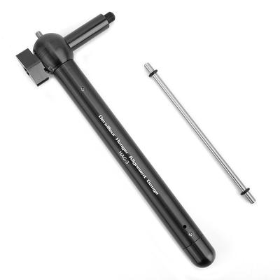 Fahrrad Schaltaugenrichtwerkzeug Schaltaugenausrichtungsmessgerät für Mountainbike schwarz