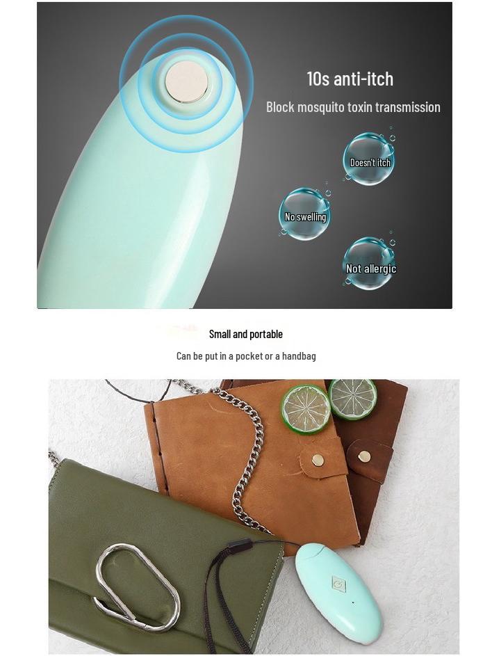 Mosquito Bite Itch Relief Pen for Babies and Children - Infrared, Quick & Rechargeable