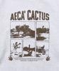 Aeca Aeca Cactus Zip Up Hoodie-Light Gray