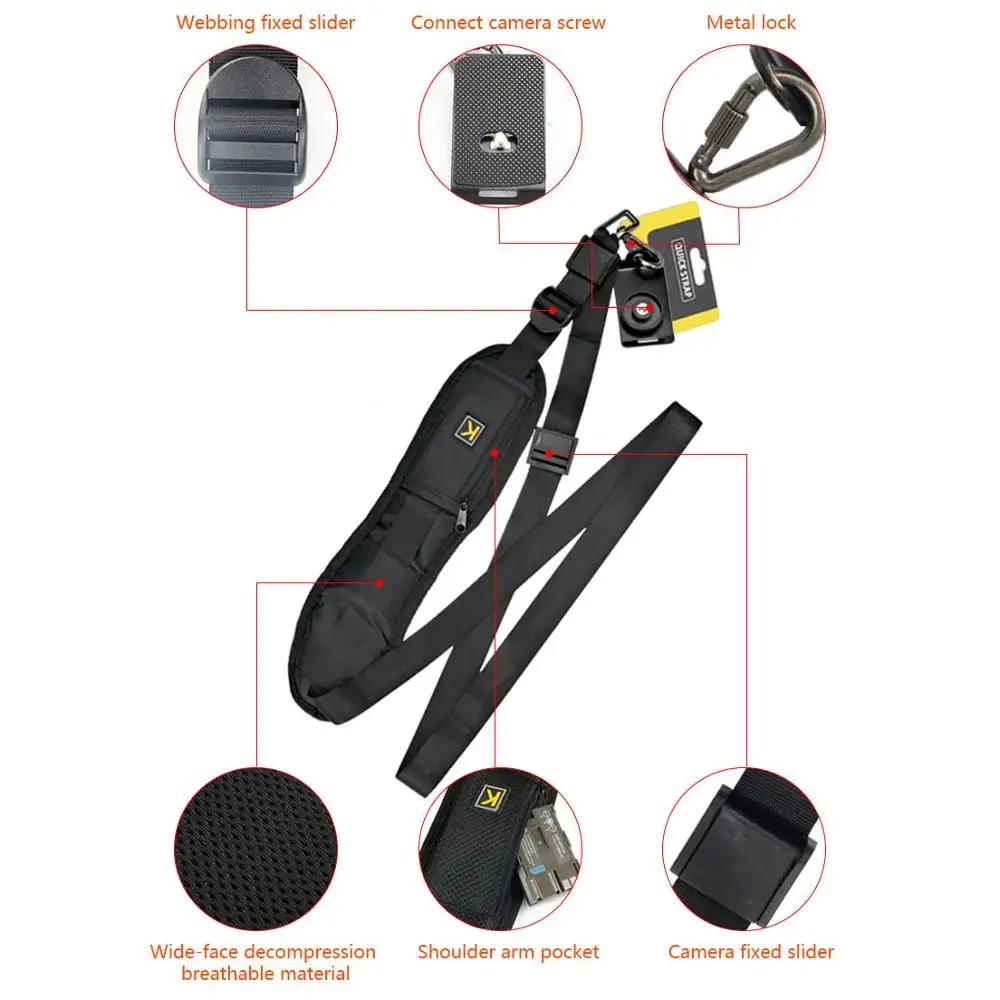 New Portable Shoulder Camera Strap for DSLR Digital Camera Canon Nikon Sonys Camera Accessories Anti-Slip Camera Strap Belt