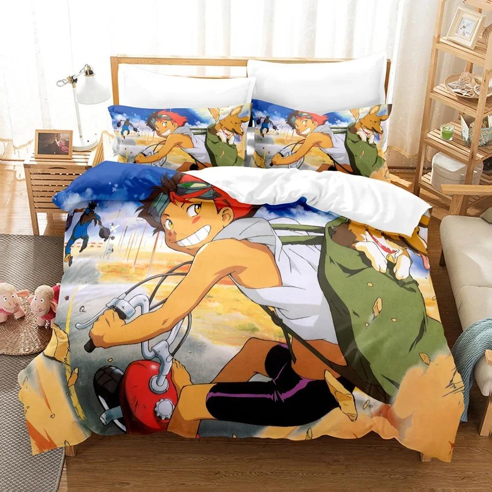 3D The Anime Cowboy Bebop Bedding Sets Duvet Cover Set With Pillowcase Twin Full Queen King Bedclothes Bed Linen Home Textile