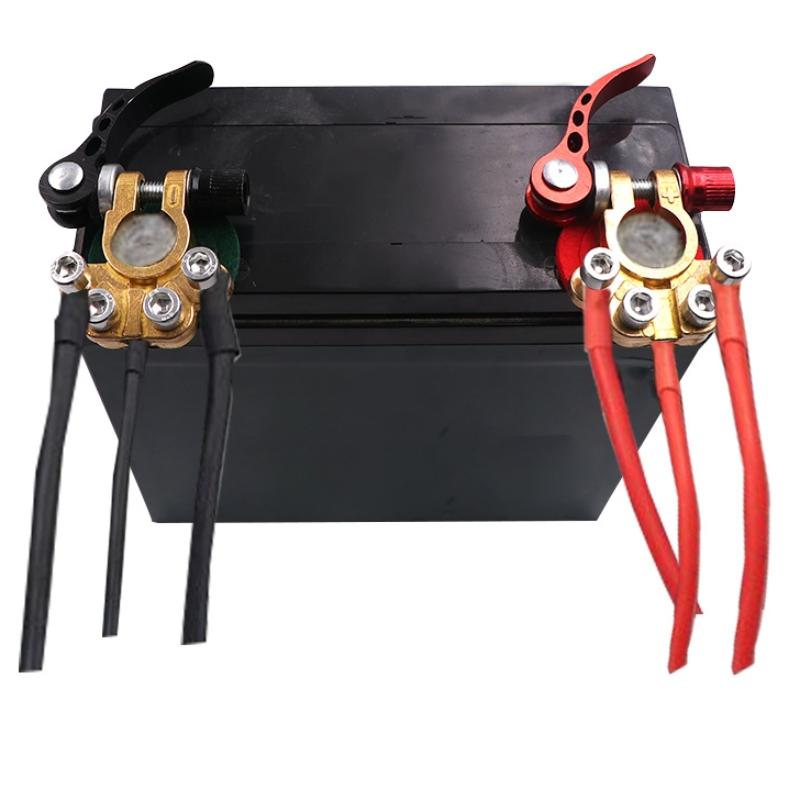 Battery Clamps Brass New Battery Clamps New Battery Pinch Connector Zhuang Head Thickened Battery Wiring Stake Head