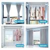 Carbon Steel Thick Telescopic Rod No Drilling Adjustable Length 30Cm To 120Cm For Hanging Clothes Curtains Bathroom Bedroom