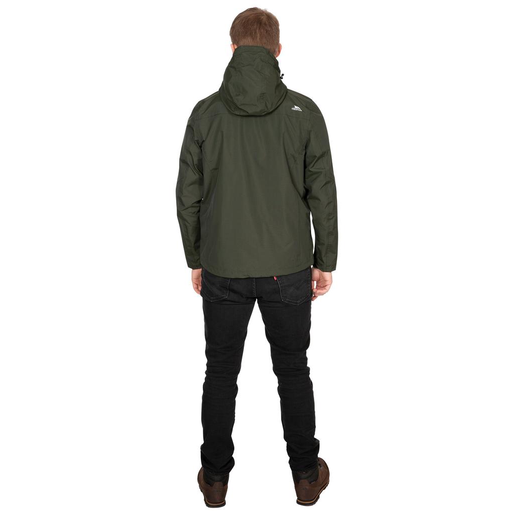Trespass Herren Qikpac Wasserdichte Packbare Jacke Cobalt