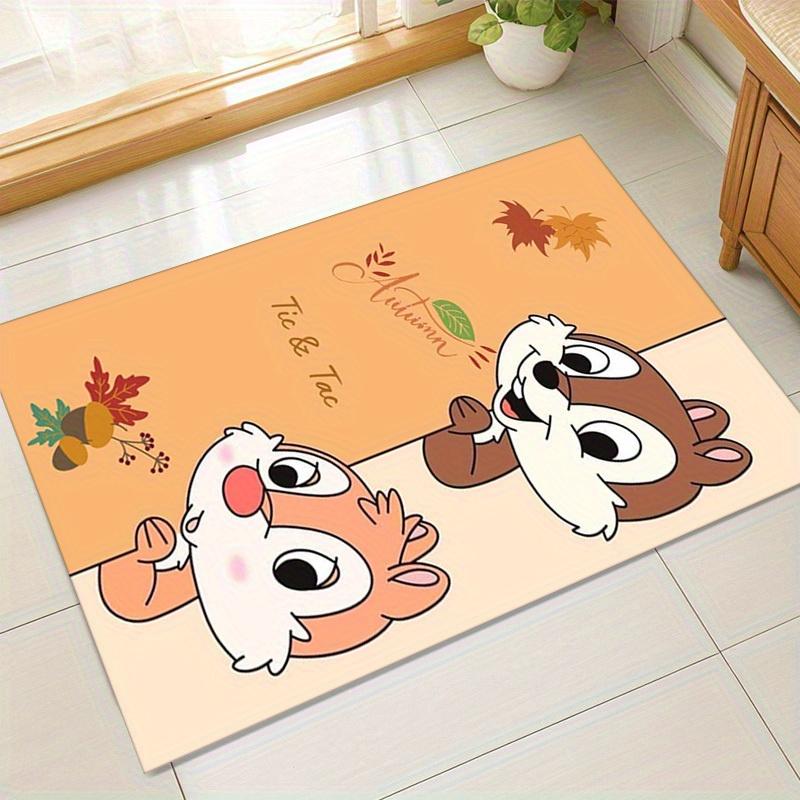 

1pc. Cute Chipmunk Autumn Theme Rug - Perfect for Home Decor, Office Carpet, Chair Cover, Outdoor Mat, Gift Ideaz049011 60cm by 90cm