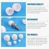 145Pcs Protecting Hexagon Screws Bolts Kit M4 M5 M6 M8 M10 M12 Hexagon Protection Caps Cover Black White Hexagon Nuts Bolt Cover