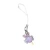 Adorable Small Ice Cream Phone Charm Glittering Resin Keychain with Star Jellyfish Design for Fashion Lover Present