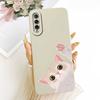 For Huawei Y9s Case Stylish Pretty Girls Flower Cover Soft Silicone Case For Huawei Y9s Y 9s STK-L21 STK-LX3 STK-L22 Back Cover