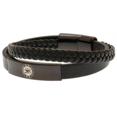 Wappenarmband aus Leder