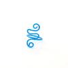 1PCS Knitted Sweater Ring Wrapped Hook Knitted Ring Electrophoretic Color Hook And Thread Auxiliary Ring