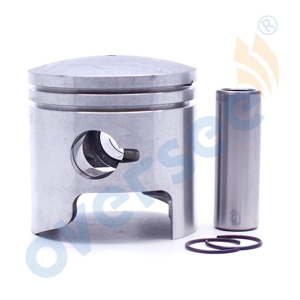 Oversee Piston Assy 3B2-00004-0 +050 For Tohatsu Outboard Motor 8-9.8HP 50.5mm 3B2-00004-1 3B2-00004 Oversize