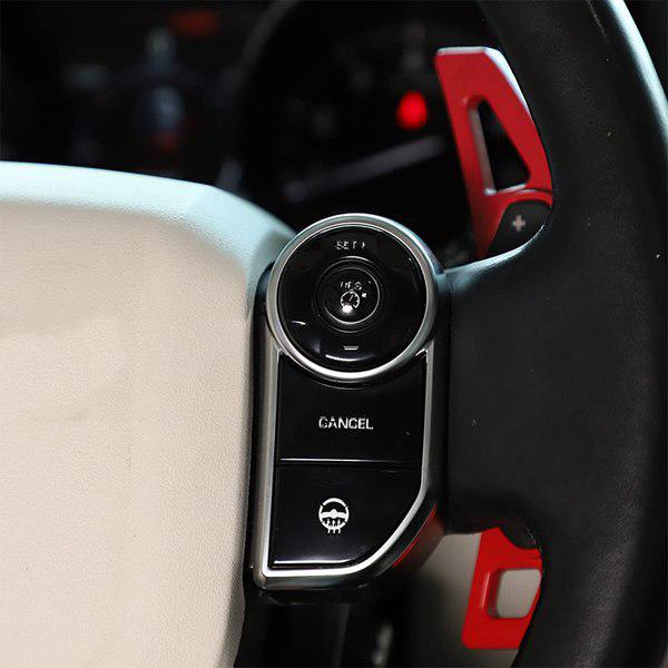 

7-Piece Steering Wheel Button Cover Set for Land Rover Discovery 5 Other