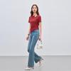 IEF Women's Slim Fit Korean Style T-Shirt