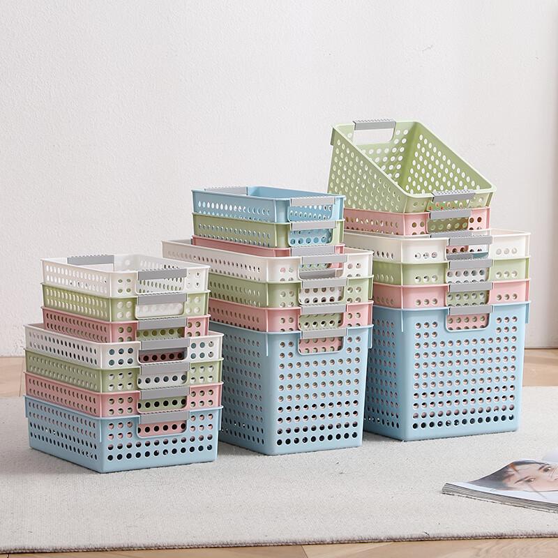 Rectangular Plastic Multipurpose Storage Basket