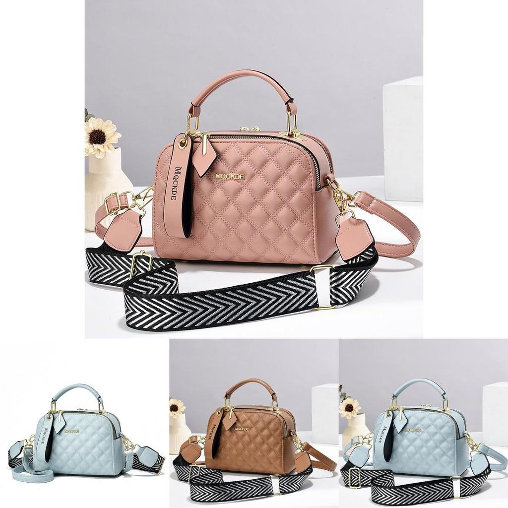 Stylish Pu Leather Mini Square Bag For Women In Trendy Colors With Soft Texture