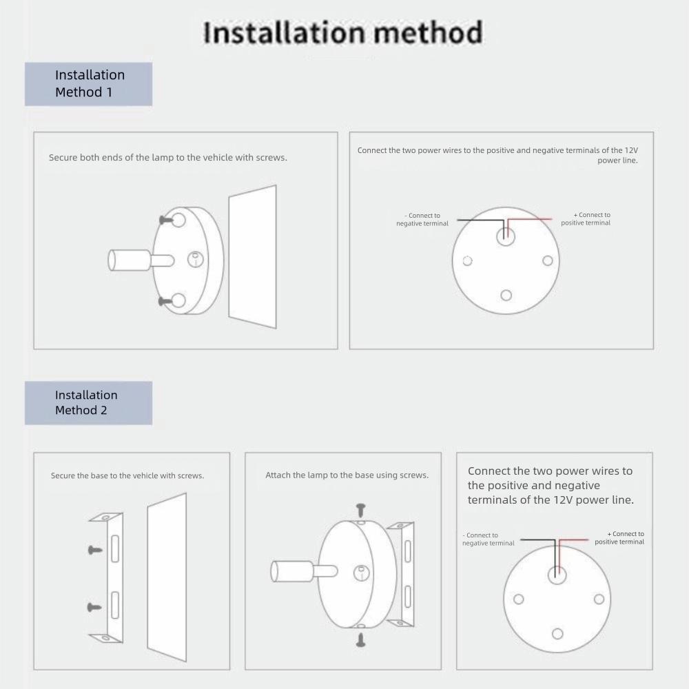 DC12V Camper Trailer Reading Lamp Spotlight Lighting LED Hose Wall Light
