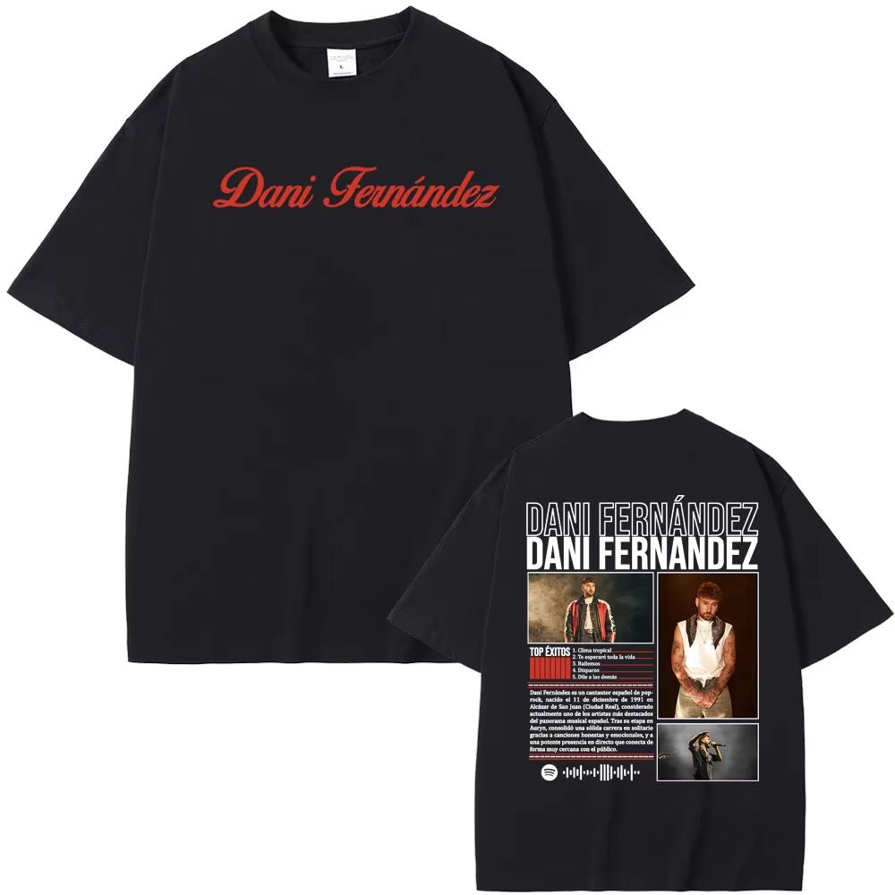 

Singer Dani Fernandez Album Tour Graphic Tshirts Unisex Women High Street Hip Hop Trending T Shirt Hot Sale Oversized T Shirt L