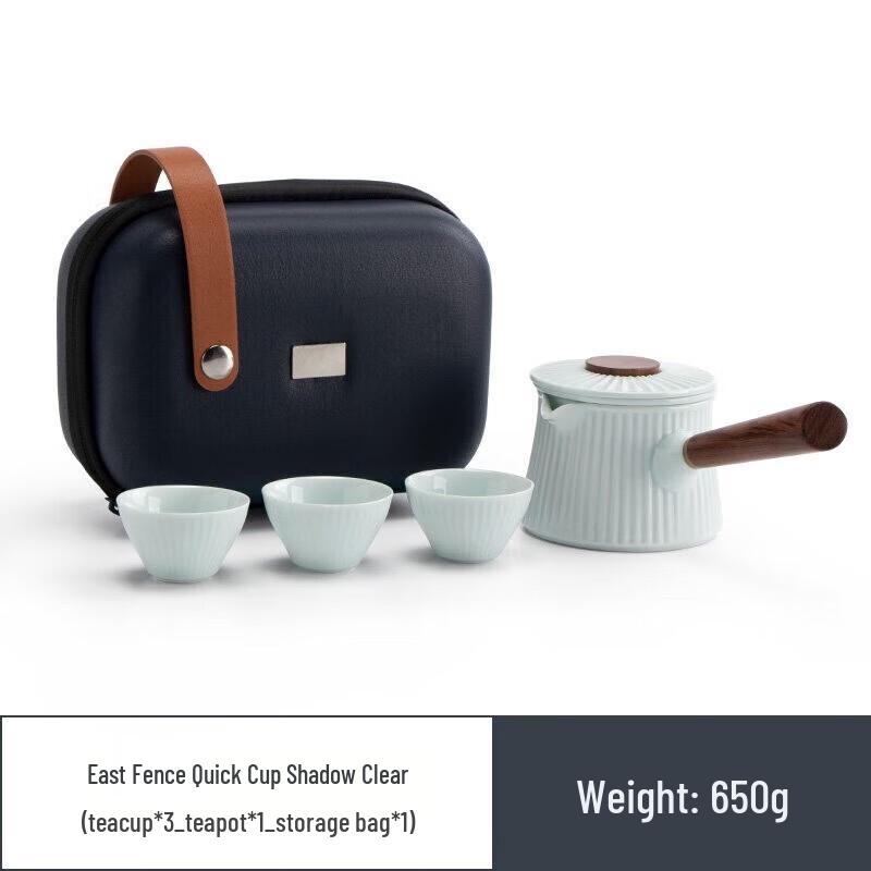 Nanshan Mr. Dongli Portable Ceramic Kung Fu Tea Set