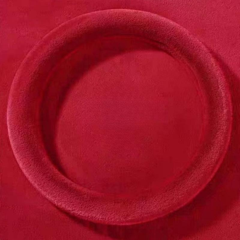 Plush Warm Winter Car Steering Wheel Covers Wrap Universal 37-38cm Steering Covers Car Accessories