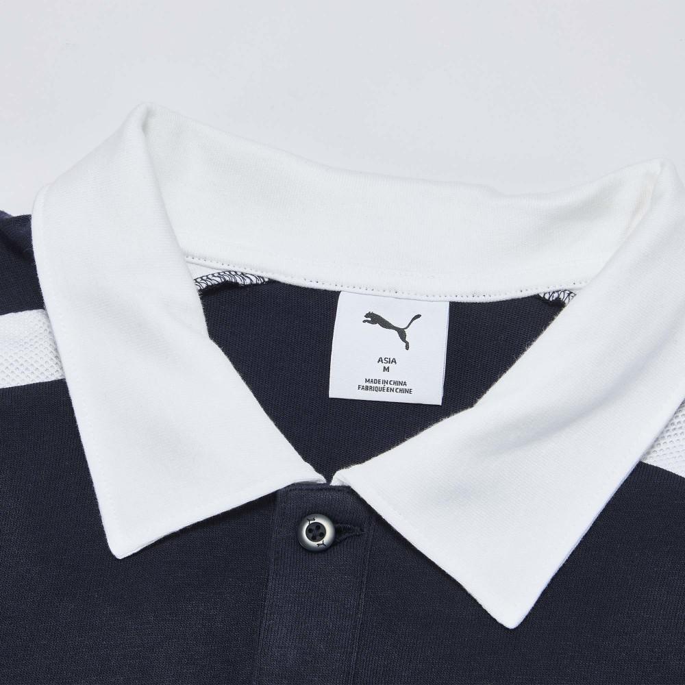 Puma T7 Retro Color Block Loose Fit Short Sleeve Polo Shirt Men tops 638458-16