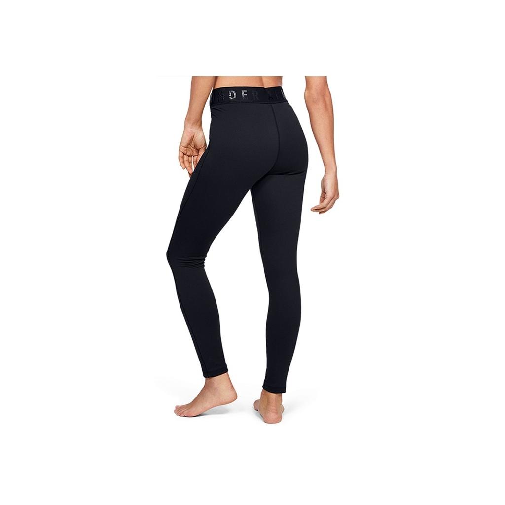 Under Armour ColdGear® Running Training Fitness Long Pants Women Bottoms Black 1343324-001