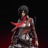 Angriff auf Titan: Mikasa Anime und trendige Spielzeuge können sich 11,41 Zoll/29 cm PVC Favoriten Attack on Table Aufbau anime heiß Spielzeug Geschenk bewegen