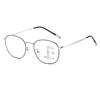 Luxury Small Metal Reading Glasses Men Women Classic Black Presbyopic Glasses Male Anti-blue Light Multifocal Glasses