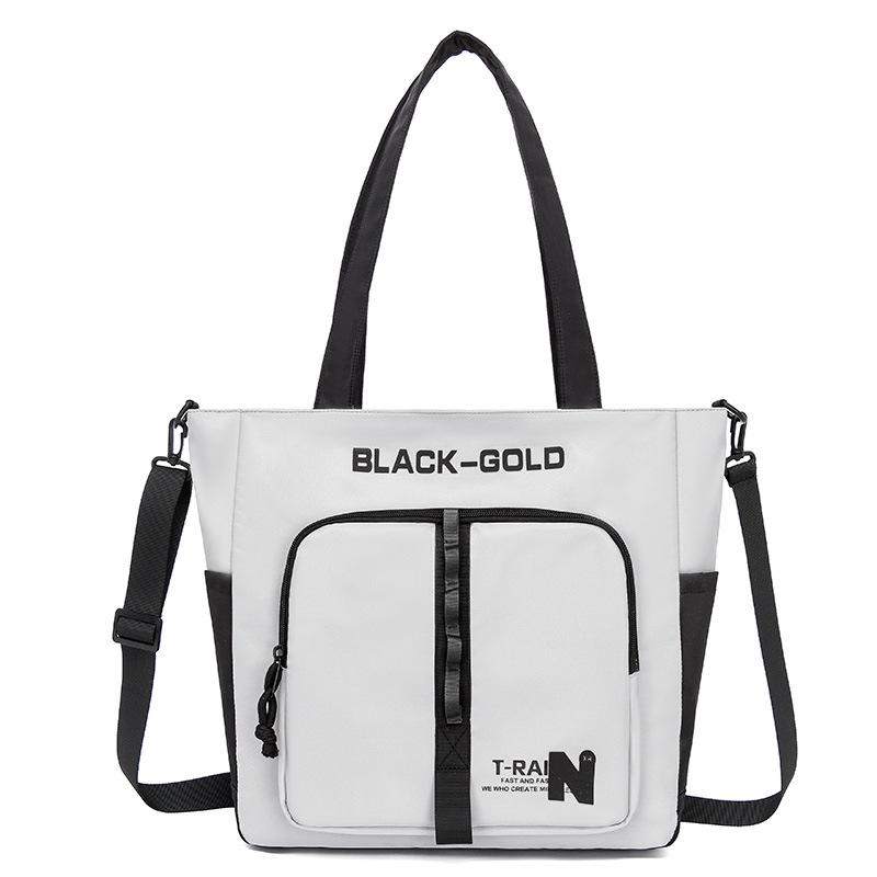 Junior High School Student Shoulder Bag Large Capacity Crossbody Bag Outdoor Commuter Tote Bag