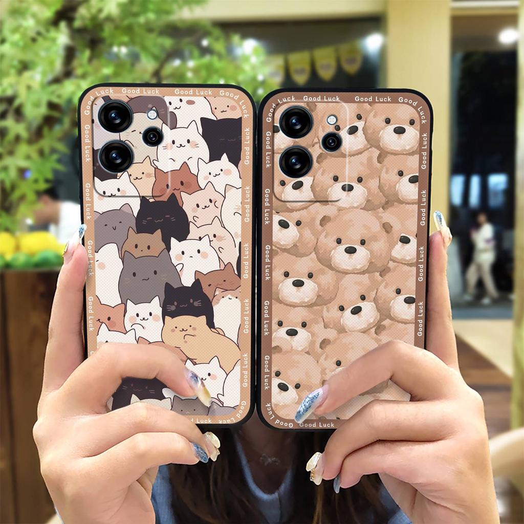 Full Wrap Anti-dust Phone Case For Oukitel C32 Back Cover Shockproof Dirt-resistant Anti-knock Cover Fashion Design Cute