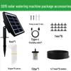 Solar Timer Irrigation Kit: Automatic Watering System for Bonsai & Green Plants with Anti-Siphon Drip Tube