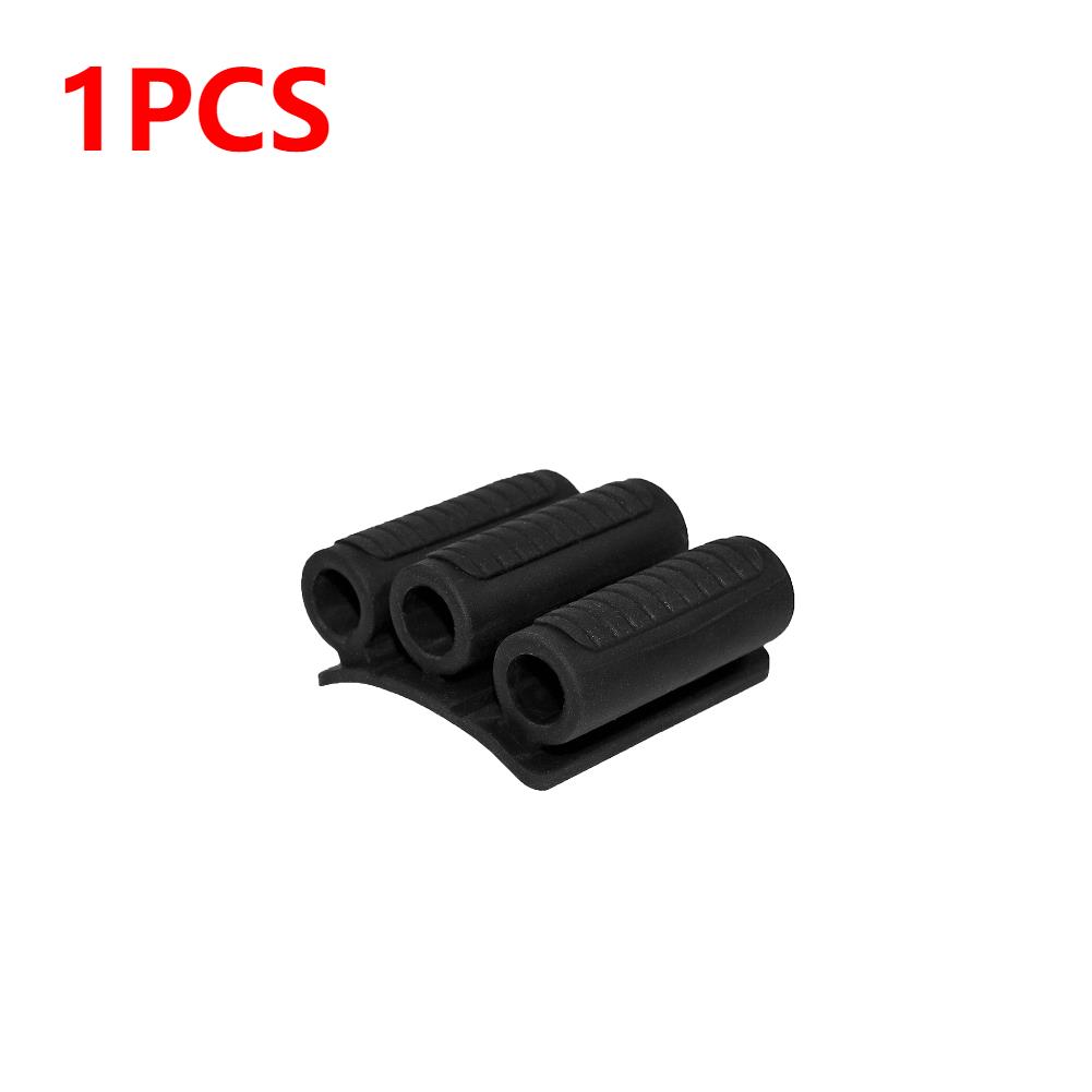 

Drill Add-on Quick Change Bits Holders Self-adhesive Three Round Holes Bit Storage Clip Curved Rubber Driver Bits Side Holder