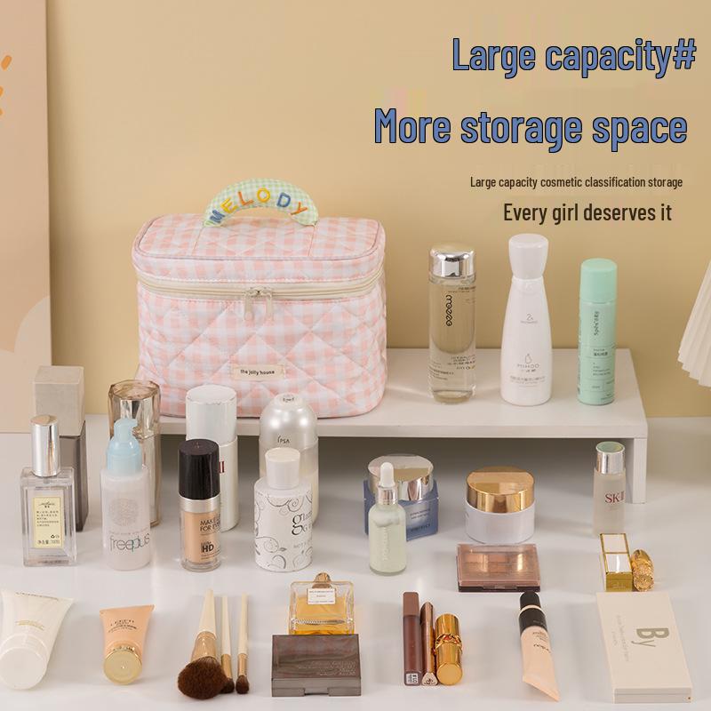 Korean Style Cute Large Capacity Portable Makeup Bag for Travel