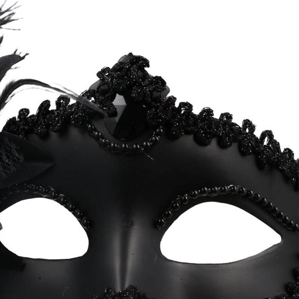 Spitzen Augenmaske Blume Blume Maskenballmaske Mode Feder Venezianische Maske Aufführung