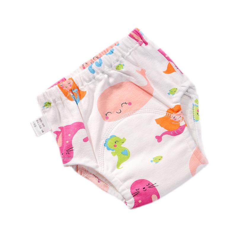 Auman Breathable Infant Training Pants: Waterproof, Urine-proof, Diaper Cover & Potty Trainer