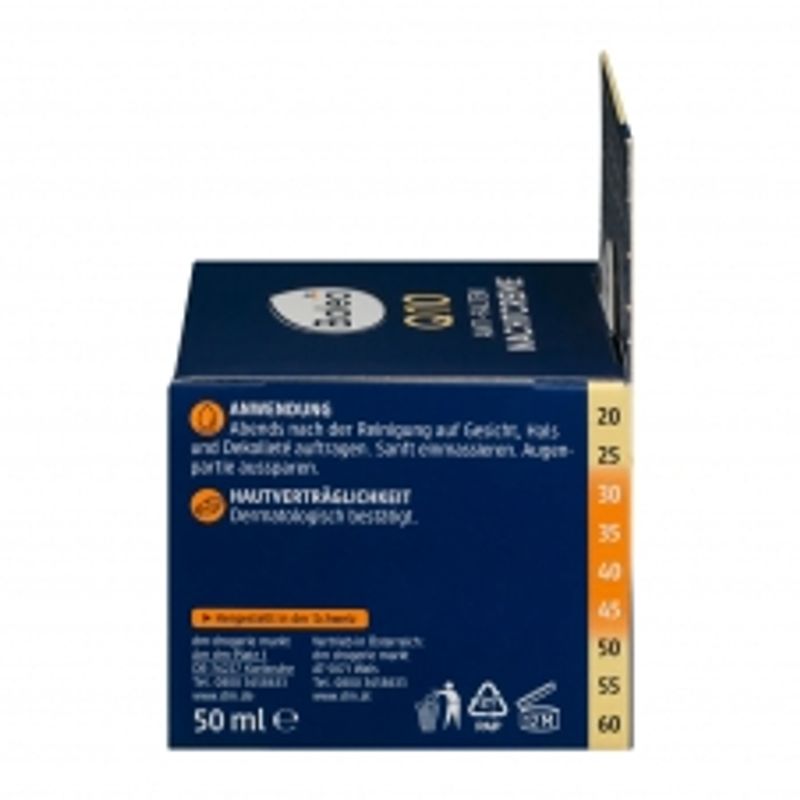 Balea Q10 Anti-Falten Nachtcreme 50ml