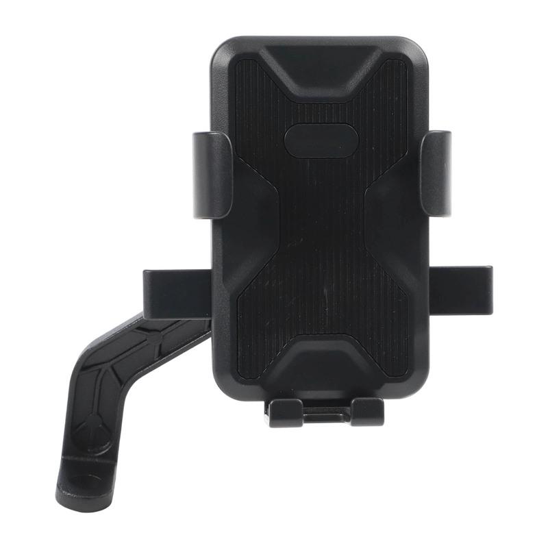 Rotatable Motorcycle Phone Holder with Innovative Locking System Provides Stability and Shock Protection for Devices