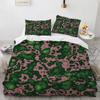 Marble Duvet Cover Cool Black and White Texture Pattern Bedding Set for Teens Adults 2-3pcs Polyester King Queen Quilt Cover