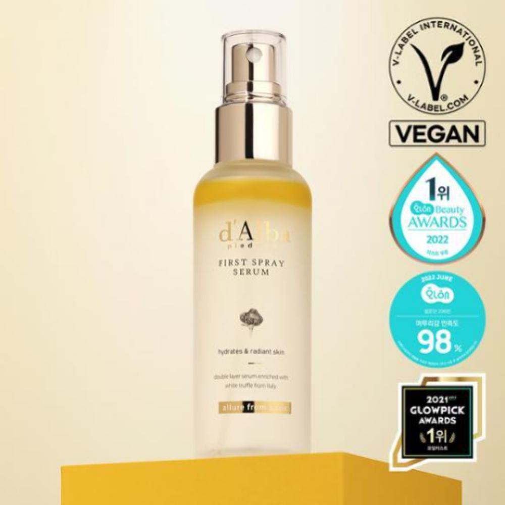 d’Alba White Truffle First Spray Serum – 100ml / KOREA COSMETIC